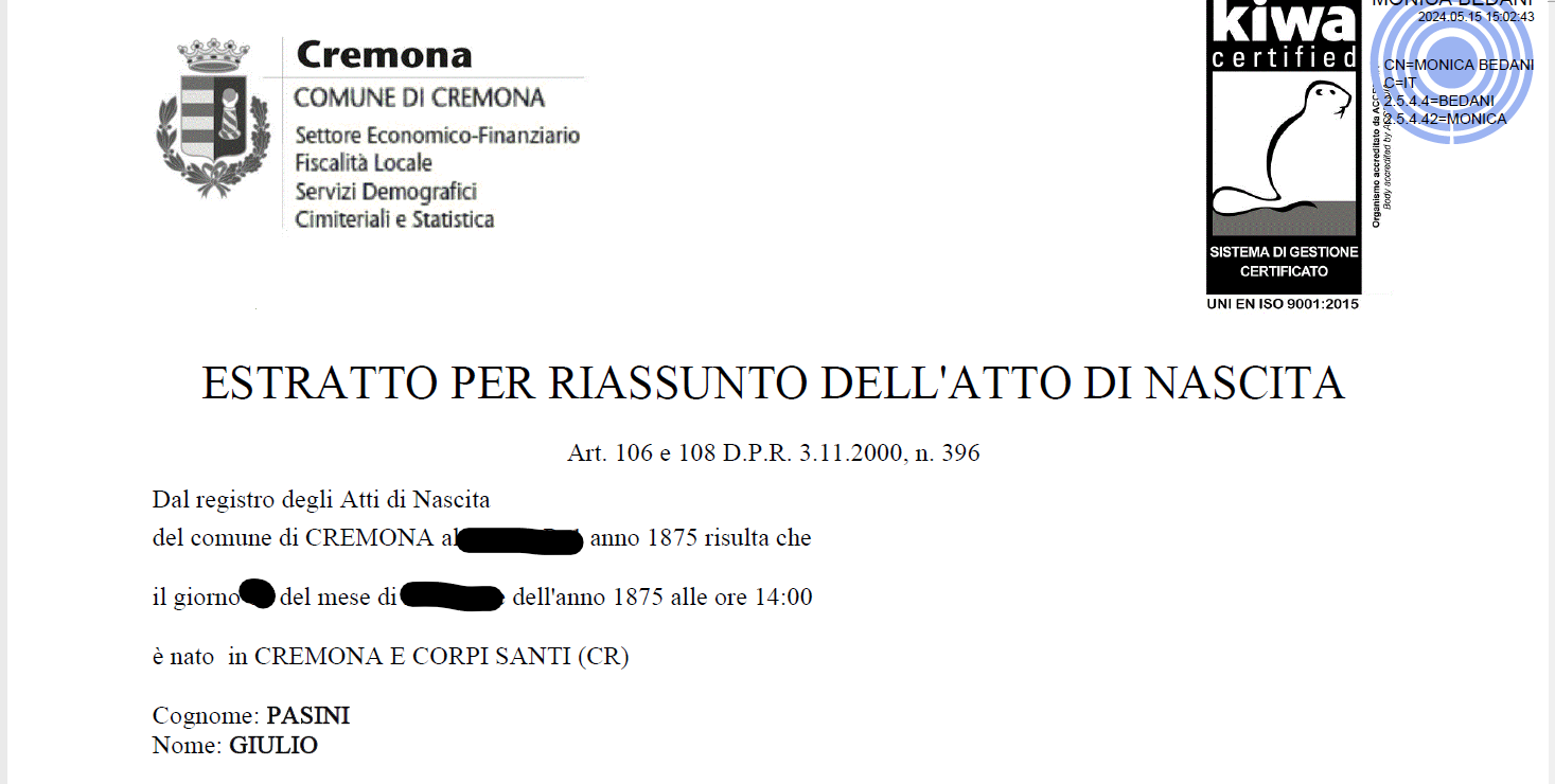 Importância das Certidões dos Antepassados no Processo de Reconhecimento de Cidadania Italiana